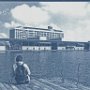 On Campus - Cyanotype